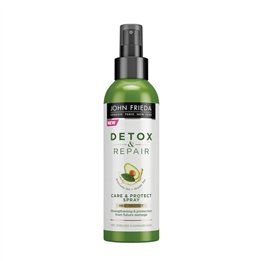 John Frieda, Detox & Repair, Avocado Oil, Hair Spray, Heat Protection, 100 ml - Teknashop Ltd