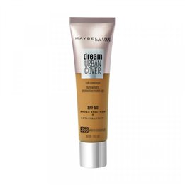 Maybelline, Dream Urban Cover, Full Cover, Cream Foundation, 356, Warm Coconut, SPF 50, 30 ml - Teknashop Ltd
