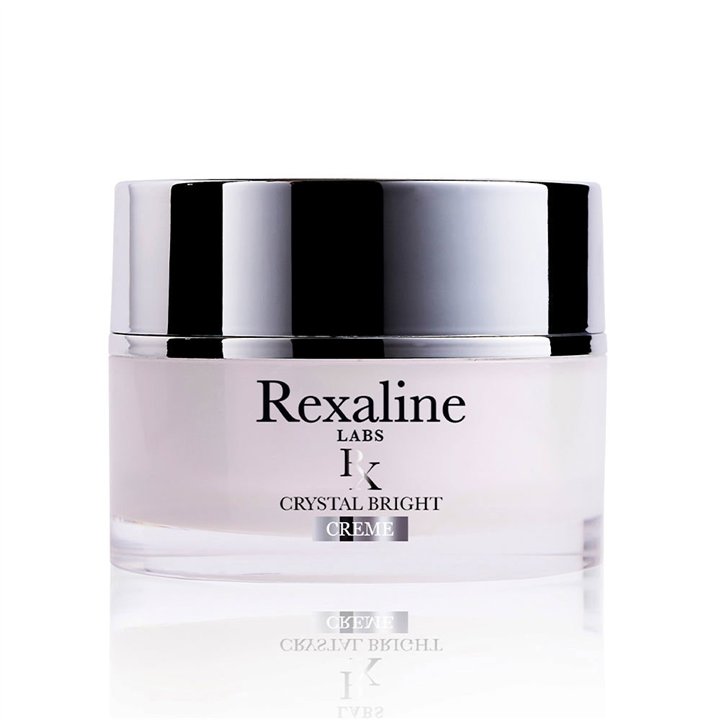 Rexaline, Crystal Bright, Hyaluronic Acid + 3 Bright Active, Illuminating, Cream, For Face, 50 ml *Tester - Teknashop Ltd