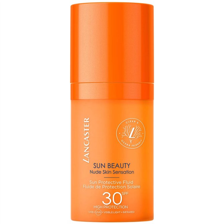 Lancaster, Sun Beauty, Sun Protection, Sunscreen Fluid, SPF 30, 30 ml - Teknashop Ltd