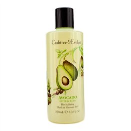 Crabtree & Evelyn, Avocado, Revitalising, Shower Gel, For All Skin Types, 250 ml *Tester - Teknashop Ltd