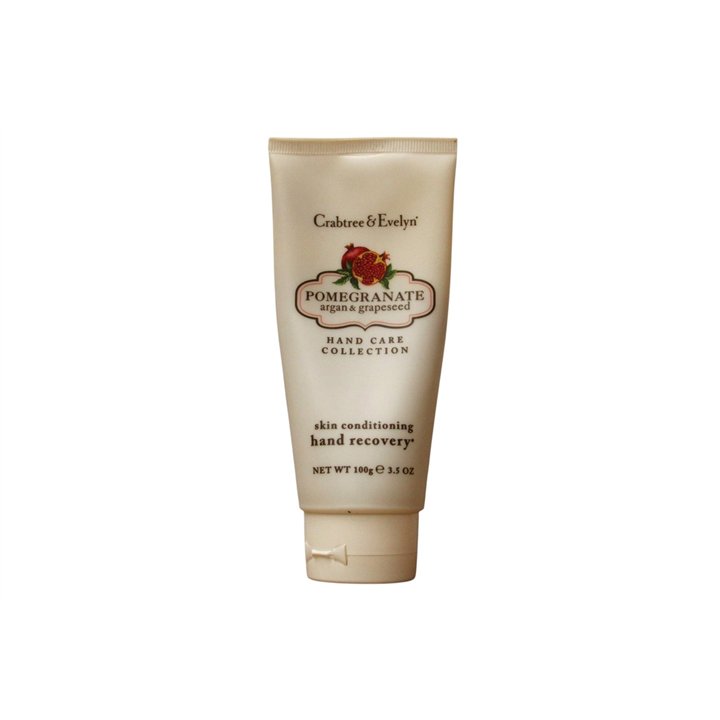 Crabtree & Evelyn, Pomegranate, Argan & Grapeseed, Conditioning, Hand Cream, 100 g *Tester - Teknashop Ltd