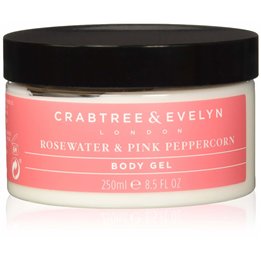 Crabtree & Evelyn, Rosewater & Pink Peppercorn, Hydrating, Body Gel, 250 ml *Tester - Teknashop Ltd