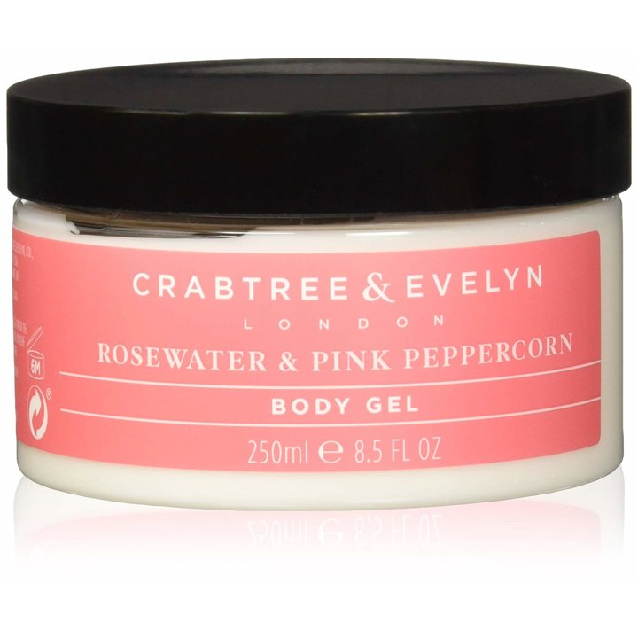 Crabtree & Evelyn, Rosewater & Pink Peppercorn, Hydrating, Body Gel, 250 ml *Tester - Teknashop Ltd