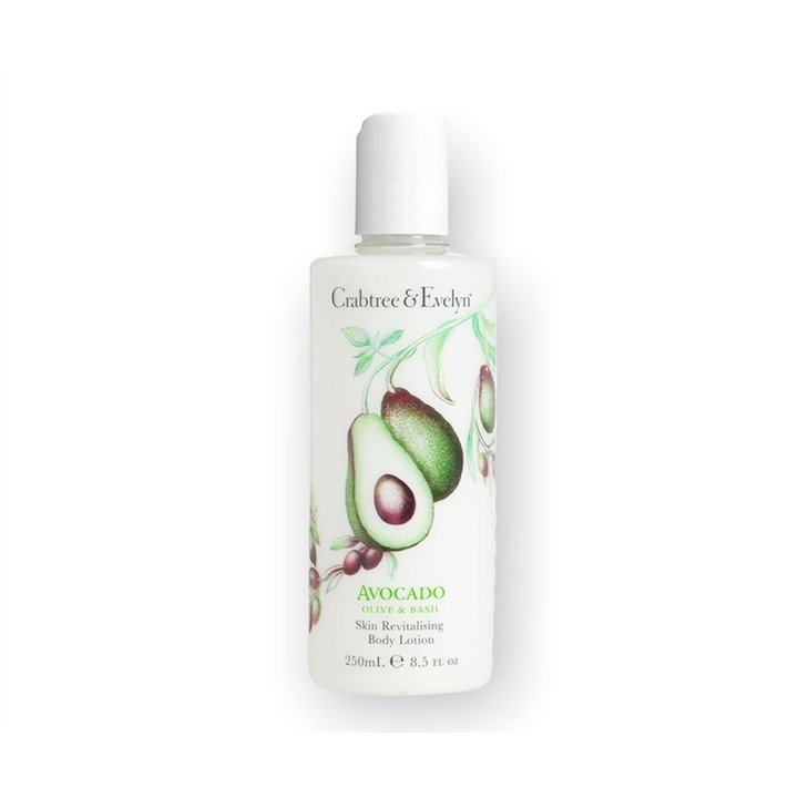 Crabtree & Evelyn, Avocado Olive & Basil, Revitalising, Body Lotion, 250 ml *Tester - Teknashop Ltd