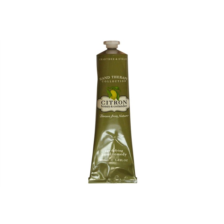Crabtree & Evelyn, Citron, Honey & Coriander, Age-Defying, Hand Cream, 100 g *Tester - Teknashop Ltd