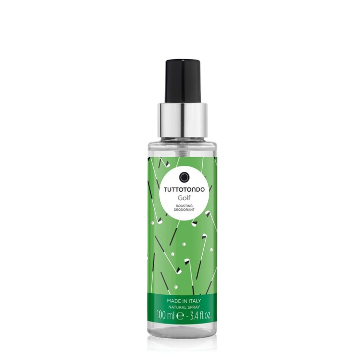 Tuttotondo, Golf Boosting, Anti-Perspirant, Deodorant Spray, For Men, 100 ml - Teknashop Ltd