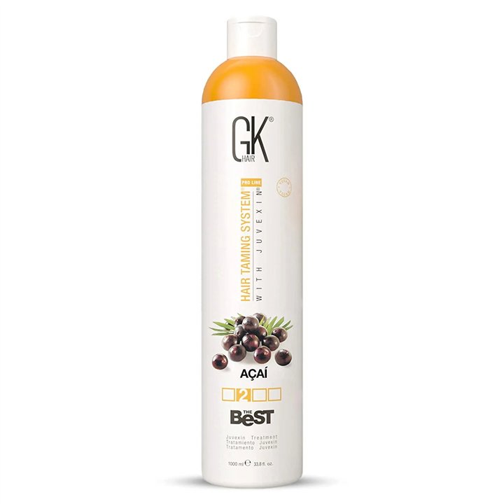 Global Keratin, The Best Acai, Hair Cream Treatment, For Smoothening, 1000 ml - Teknashop Ltd