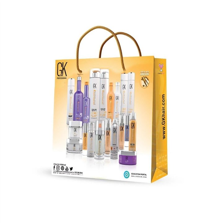 Global Keratin, Global Keratin, GWP Cardboard Bag, Large - Teknashop Ltd