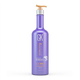 Global Keratin,  Silver Bombshell, Hair Shampoo, For Neutralisation Of Yellow Tones, 710 ml - Teknashop Ltd