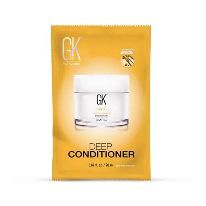 Global Keratin, Deep Conditioner, Hair Treatment Cream Mask, For Nourishing, 20 ml - Teknashop Ltd