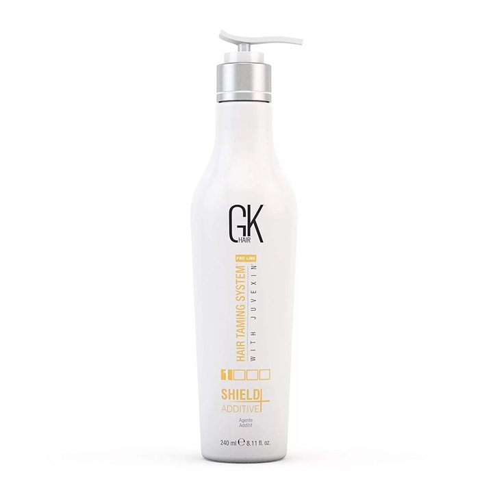 Global Keratin, Shield Additive, Hair Shampoo & Conditioner 2-In-1, Repairing & Strengthening, 240 ml - Teknashop Ltd
