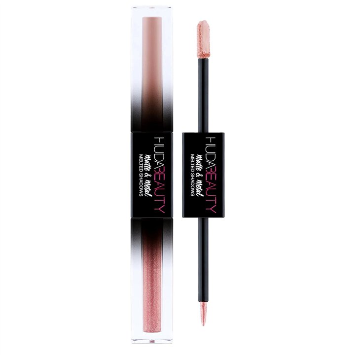 Huda Beauty, Matte & Metal, Liquid Eyeshadow, Cinnamon Toast, 4 ml - Teknashop Ltd