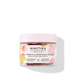 Mimitika, Solar Food, Extrait De Tomate & Rose D'Inde, Sun Protection, Day, Supplements, 25 g - Teknashop Ltd