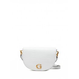 Guess, Danna, Polyurethane, Textile Bag, White, HWCA8420190WHI, For Women, 24 x 17 x 5 cm - Teknashop Ltd