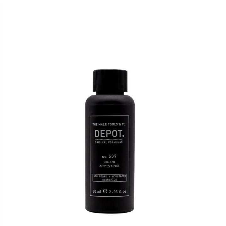 Depot, 500 Beard & Mustache Specifics No. 507, Hair Colour Activator Lotion, 10 vol, 60 ml - Teknashop Ltd