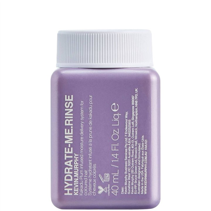 Kevin Murphy, Hydrate-Me Rinse, Hair Conditioner, For Moisturizing, 40 ml - Teknashop Ltd