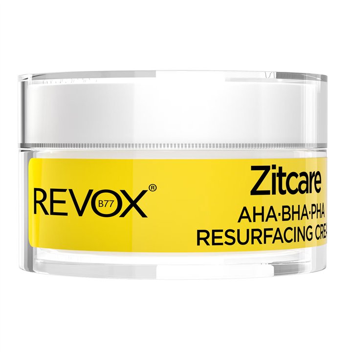 Revox B77, Zitcare, AHA/BHA/PHA, Resurfacing, Cream, For Face, 50 ml - Teknashop Ltd