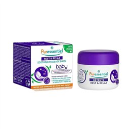 Puressentiel, Baby - Rest & Relax, Essential Oils, Soothing & Moisturizing, Body Balm, All Over The Body, 30 ml - Teknashop Ltd