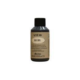 Davines, View, Demi-Permanent Hair Dye,  Ruby, 60 ml - Teknashop Ltd