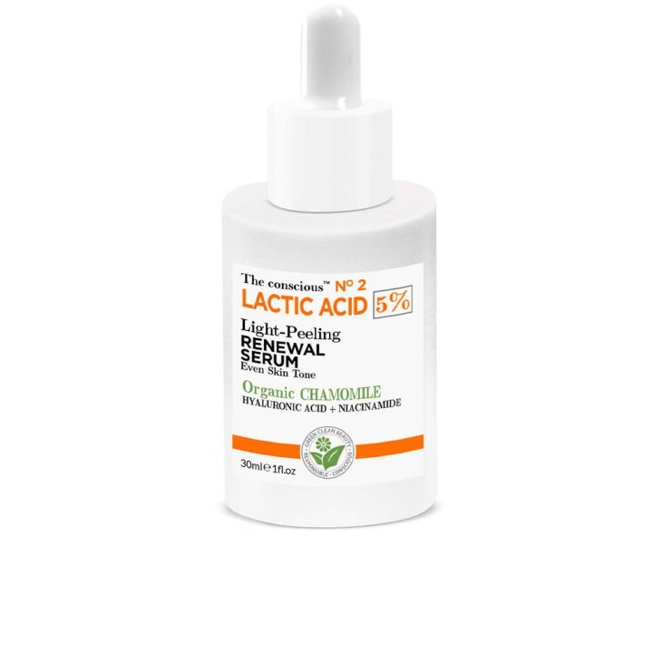 Biovene, The Conscious No.2, Lactic Acid, Peeling, Serum, For Face, 30 ml *Tester - Teknashop Ltd