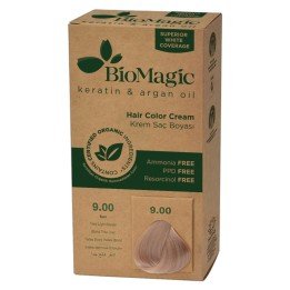 Biomagic, Biomagic, Permanent Hair Dye, 9/00 9 Very Light Blonde, 250 ml *Tester - Teknashop Ltd