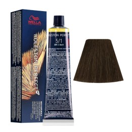 Wella Professionals, Koleston Perfect Me+, Permanent Hair Dye, 5/1 Light Brown Ash, 60 ml *Tester - Teknashop Ltd