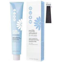 Milk Shake, 9 Minutes, Permanent Hair Dye, 5.165AR Ash Red Intense Light Brown, 100 ml - Teknashop Ltd