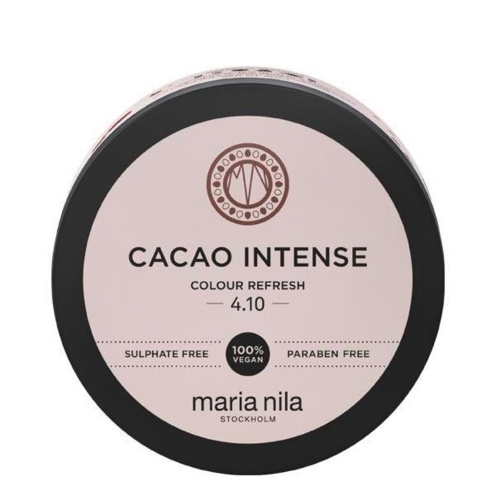 Maria Nila, Colour Refresh, Hair Colouring Cream Mask, Colour, 4.10 Cacao Intense, 100 ml - Teknashop Ltd
