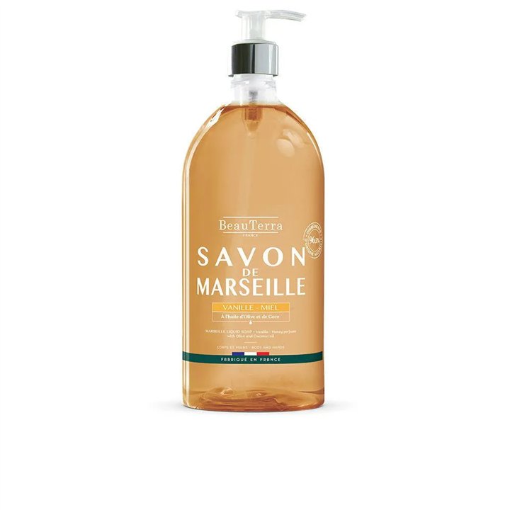 Beauterra Marseille Jabón Vainilla y Miel 1000ml - unisex - Teknashop Ltd