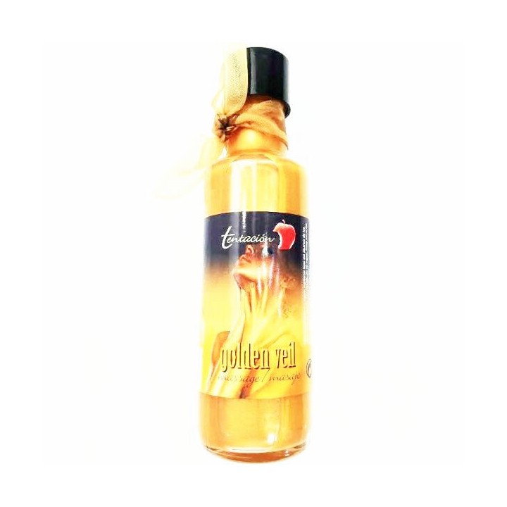 TENTACION - GOLDEN VEIL MASSAGE OIL 100 ML - D-210111 - Teknashop Ltd