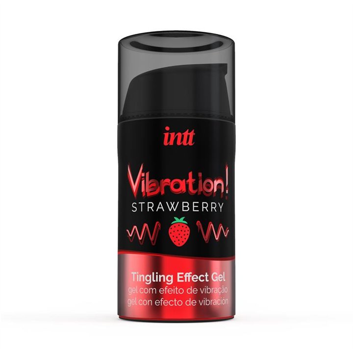 Liquid Vibrator Warm Effect Aroma Strawberry 15 ml - 5600304015325 - Teknashop Ltd