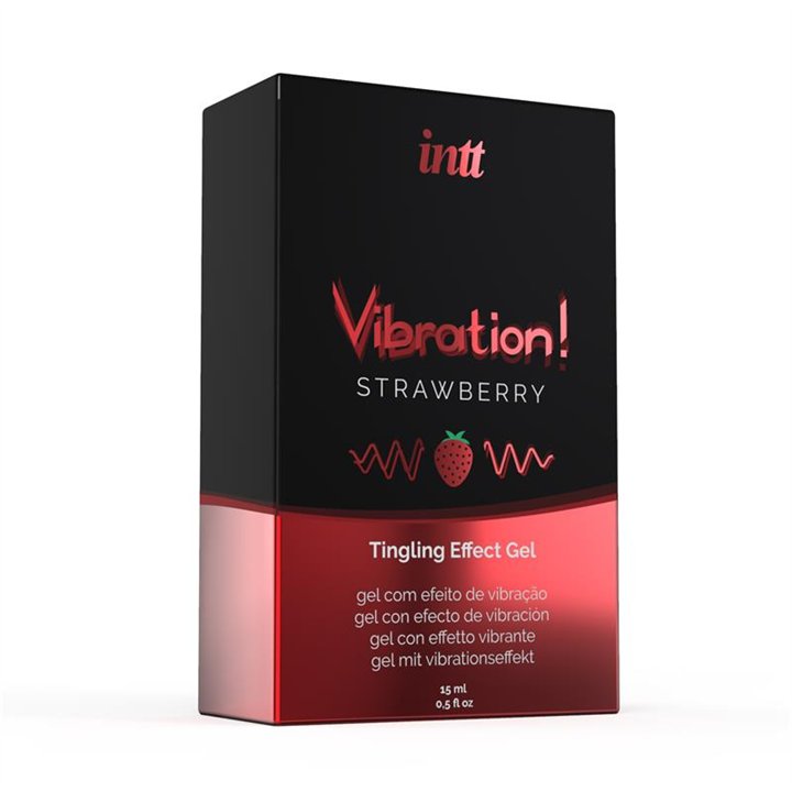 Liquid Vibrator Warm Effect Aroma Strawberry 15 ml - 5600304015325 - Teknashop Ltd