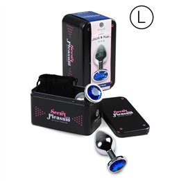 Butt Plug Size L Blue - F6153B - Teknashop Ltd