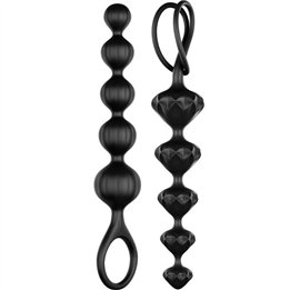 SATISFYER - LOVE BEADS BLACK - D-234327 - Teknashop Ltd