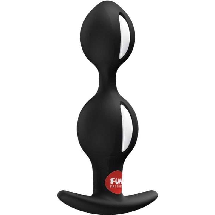 FUN FACTORY - B-BALLS DUO ANAL PLUG BLACK - D-244175 - Teknashop Ltd