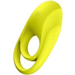 SATISFYER - SPECTACULAR DUO RING VIBRATOR YELLOW - D-230700 - Teknashop Ltd