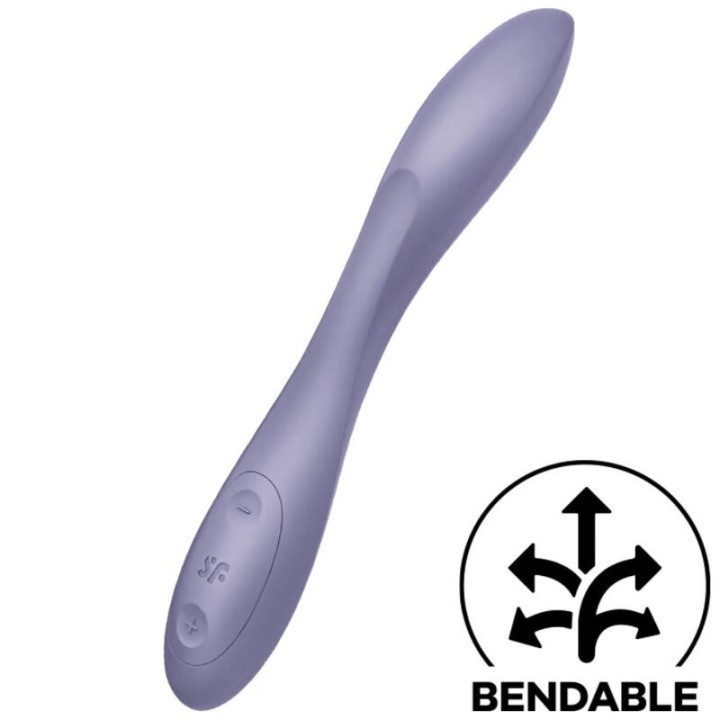 SATISFYER - G-SPOT FLEX 2 MULTI VIBRATOR PURPLE - D-232137 - Teknashop Ltd