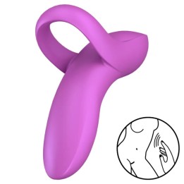 SATISFYER - BOLD LOVER FINGER VIBRATOR PINK - D-232145 - Teknashop Ltd