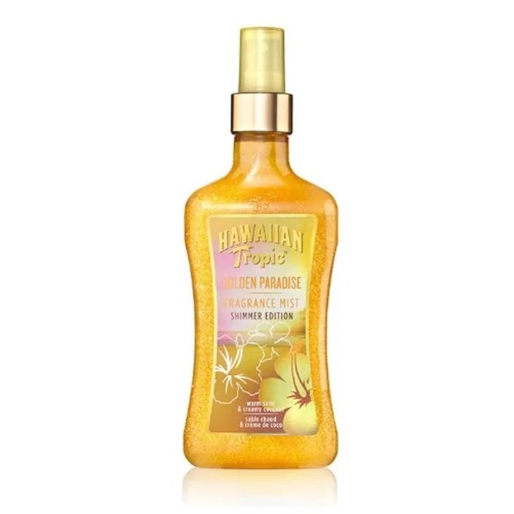 Hawaiian Tropic Golden Paradise Fragance Mist Shimmer Edition 250ml - unisex - Teknashop Ltd