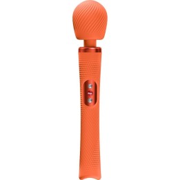 FUN FACTORY - VIM WAND VIBRATOR ORANGE - D-244294 - Teknashop Ltd
