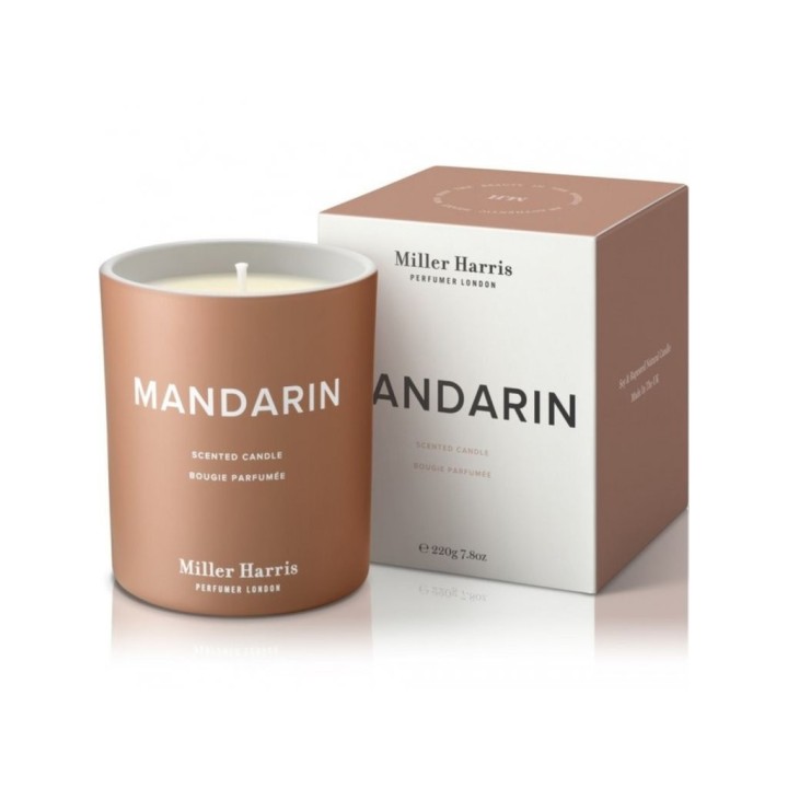 Miller Harris, Mandarin, Scented Candle, 220 g - Teknashop Ltd