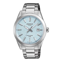 CASIO EDIFICE Mod. CLASSIC DATE - LIGHT BLUE - WW.EFV-160D-2BVEF - Teknashop Ltd