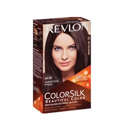 Revlon Colorsilk Ammonia Free 27 Deep Rich Brown  - unisex - Teknashop Ltd