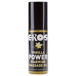 EROS POWER LINE - POWER WARMING MASSAGE OIL 100 ML - D-203251 - Teknashop Ltd
