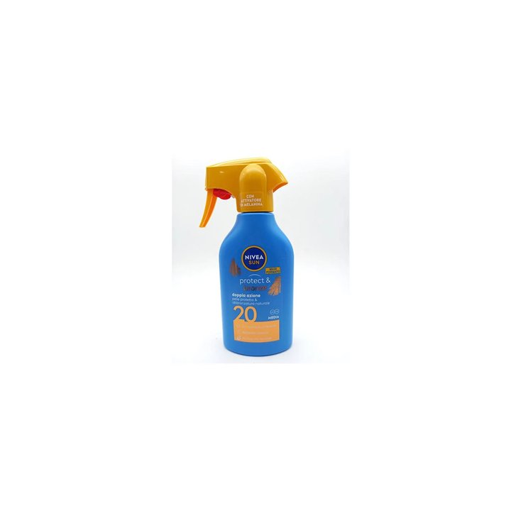 Nivea Sun Protege y Broncea Leche Solar Pistola Spf20 270ml - unisex - Teknashop Ltd