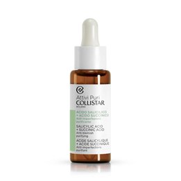 Collistar, Attivi Puri, Salicylic Acid + Succinic Acid, Exfoliating Serum, 30 ml - Teknashop Ltd