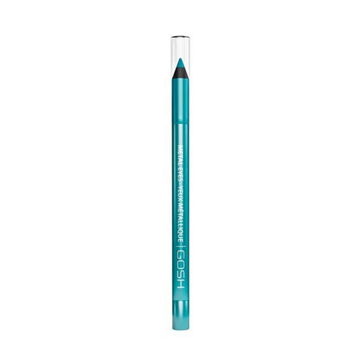Gosh, Metal Eyes, Gel Pencil Eyeliner, 005, Turquoise, 1.2 g - Teknashop Ltd