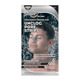 Montagne Jeunesse Charcoal & Volcanic Ash Unclog Pore Strips 3 Units - unisex - Teknashop Ltd