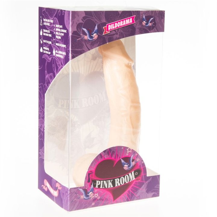 PINK ROOM - CONNOR REALISTIC DILDO FLESH 16 CM - D-222909 - Teknashop Ltd